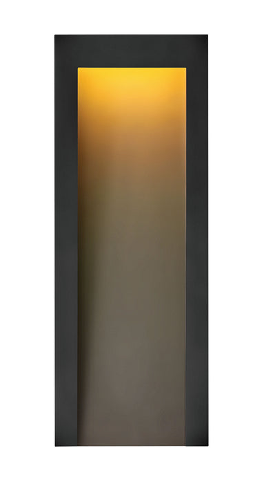 Taper LED Wall Mount in Textured Black