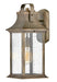 Grant Medium Wall Mount Lantern in Burnished Bronze