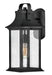 Grant Medium Wall Mount Lantern in Textured Black