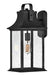 Grant Large Wall Mount Lantern in Textured Black
