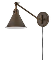 Arti 10.25" Swing Arm Wall Lamp in Olde Bronze