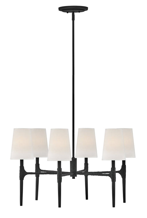 Beaumont 6-Light Chandelier in Black