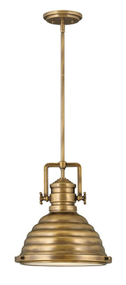Keating Pendant in Heritage Brass