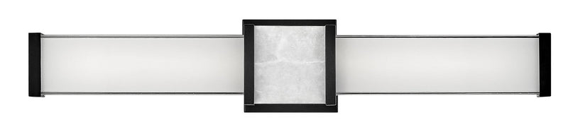 Pietra 24.75" LED Bath Vanity Light in Black