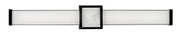 Pietra 30.75" LED Bath Vanity Light in Black