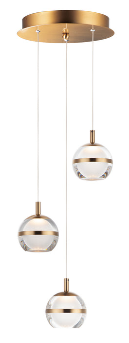Swank 3-Light LED Pendant - Lamps Expo