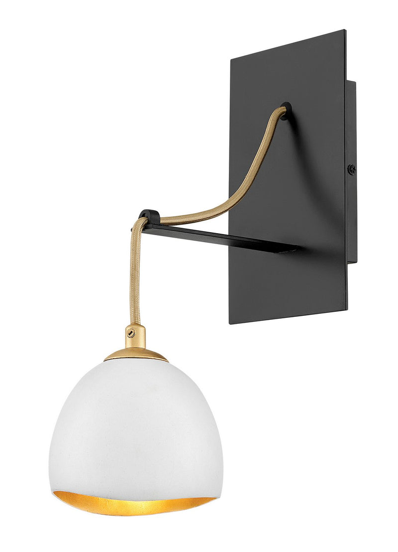 Nula Wall Sconce in Shell White
