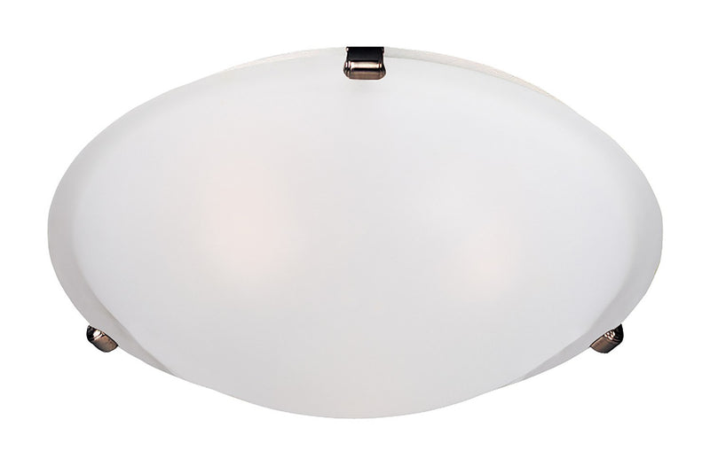 Malaga Three Light Flush Mount in Oil Rubbed Bronze