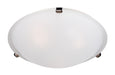 Malaga Three Light Flush Mount in Oil Rubbed Bronze