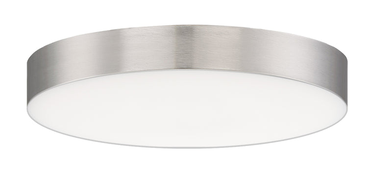 Trim LED Flush Mount in Satin Nickel