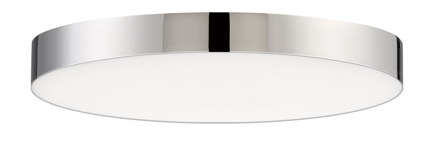 Trim LED Flush Mount in Polished Chrome