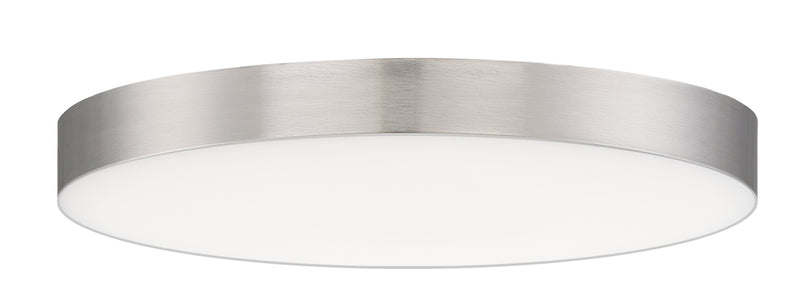 Trim LED Flush Mount in Satin Nickel