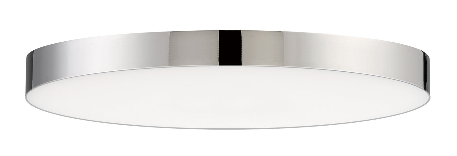 Trim LED Flush Mount in Polished Chrome
