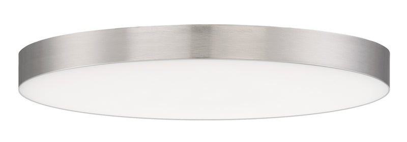 Trim LED Flush Mount in Satin Nickel