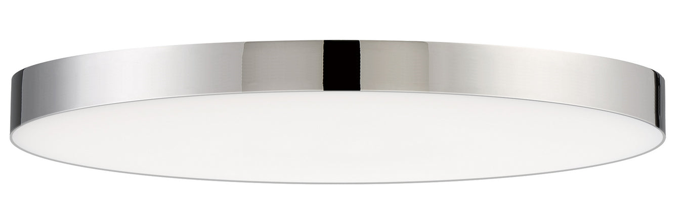 Trim LED Flush Mount in Polished Chrome