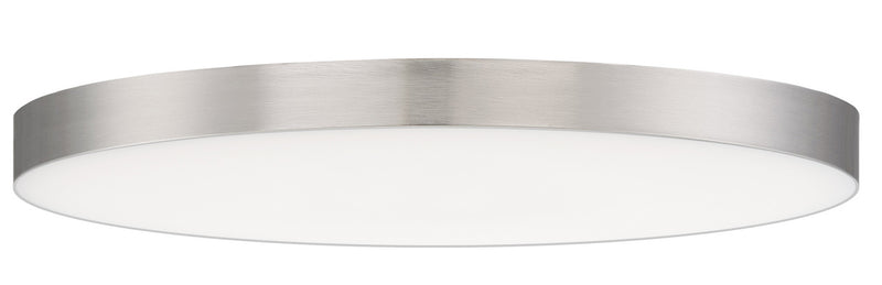 Trim LED Flush Mount in Satin Nickel