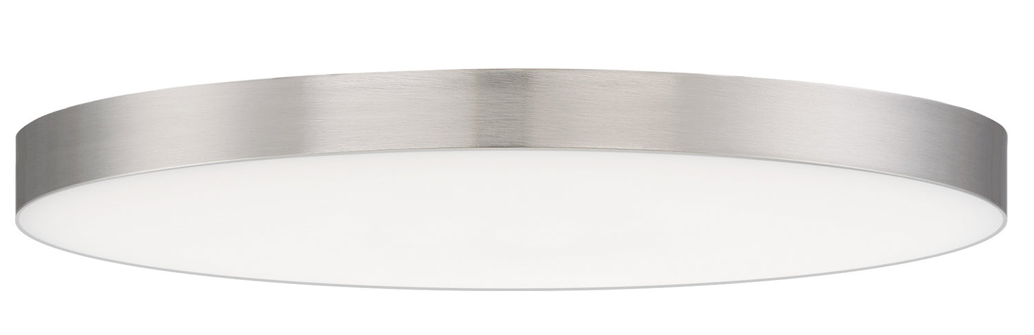 Trim LED Flush Mount in Satin Nickel