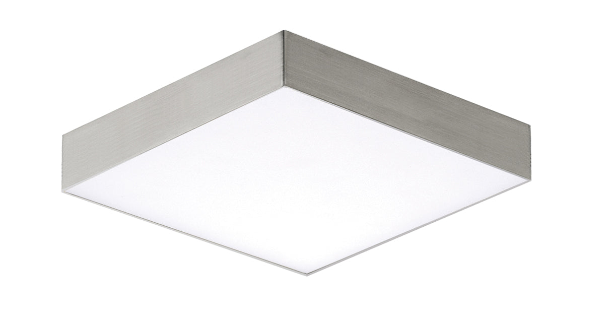 Trim LED Flush Mount in Satin Nickel