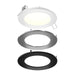 LED Recessed Panel Light with Multi Trim in Multi