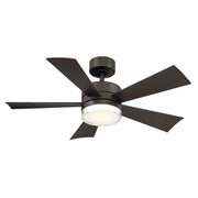 Wynd 42" Outdoor Ceiling Fan with Light in Bronze