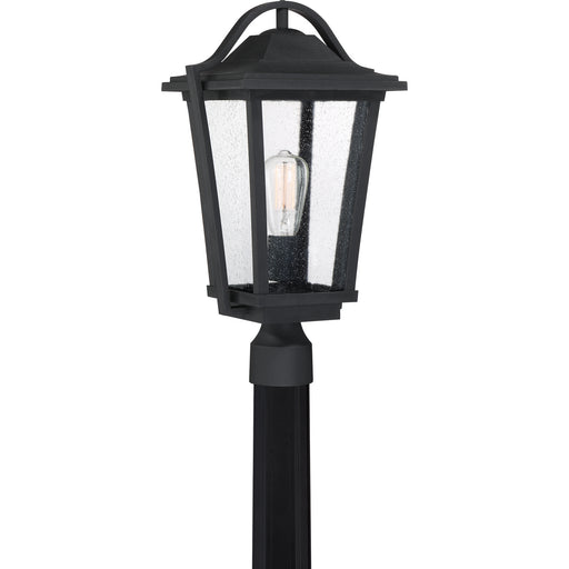 Darius 1-Light Outdoor Lantern in Earth Black - Lamps Expo