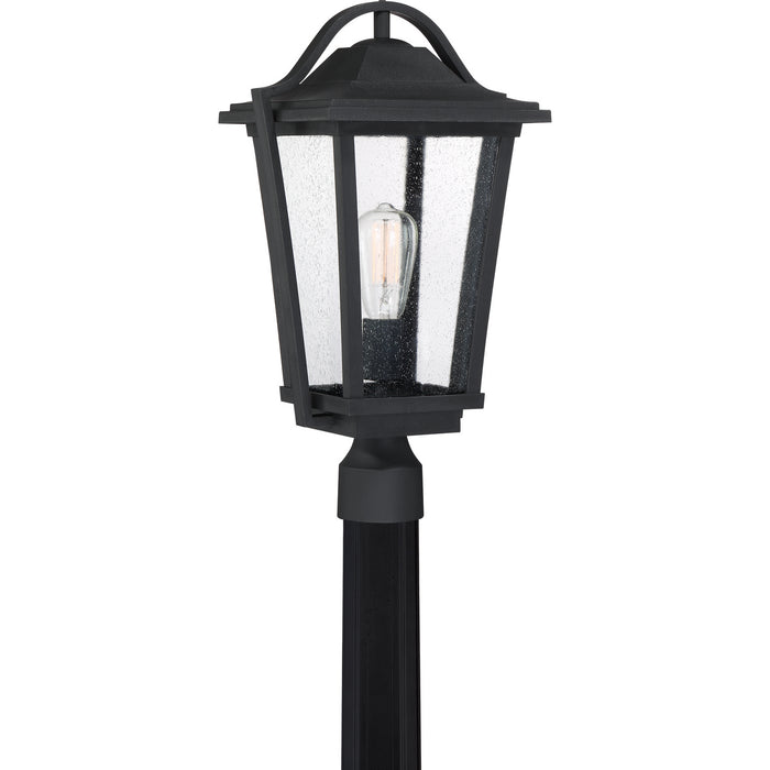 Darius 1-Light Outdoor Lantern in Earth Black - Lamps Expo