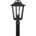 Darius 1-Light Outdoor Lantern in Earth Black - Lamps Expo