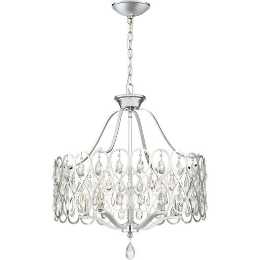 Lulu 5-Light Chandelier in Polished Chrome