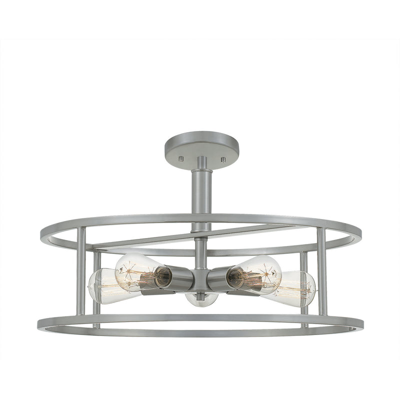 New Harbor 5-Light Semi-Flush Mount - Lamps Expo