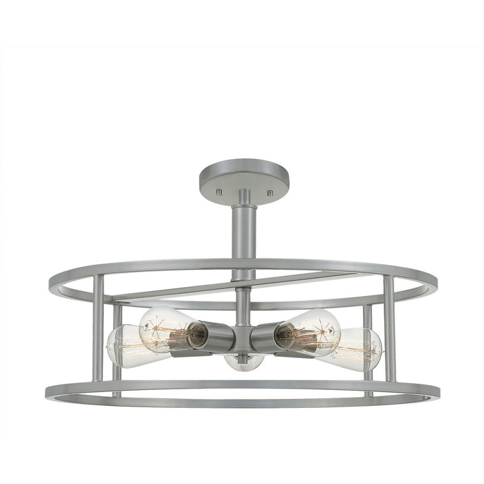 New Harbor 5-Light Semi-Flush Mount - Lamps Expo