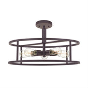 New Harbor 5-Light Semi-Flush Mount - Lamps Expo
