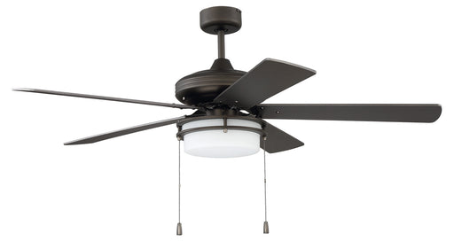 Stonegate 2-Light Contractor Ceiling Fan in Espresso - Lamps Expo