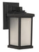 Composite Lanterns 1-Light Wall Lantern in Textured Matte Black