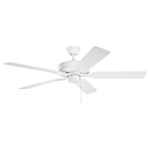 Basics Pro Patio 52" Ceiling Fan in Matte White