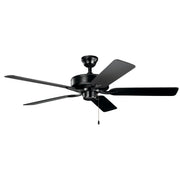 Basics Pro Patio 52" Ceiling Fan in Satin Black