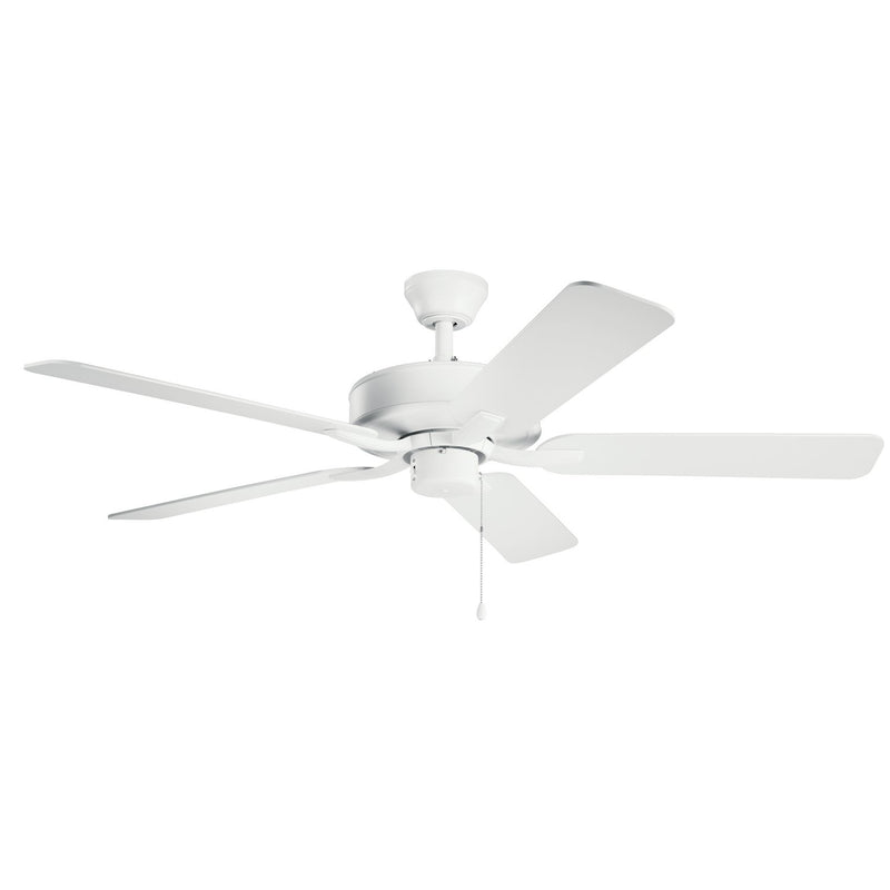 Basics Pro 52" Ceiling Fan in Matte White