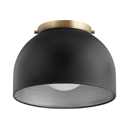 Transitional Ceiling Mount in Textured Black