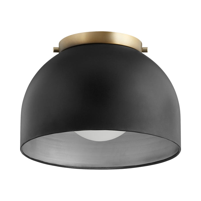 Transitional Ceiling Mount in Textured Black