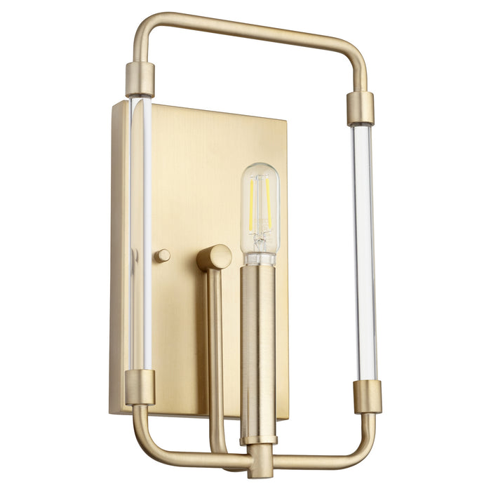 Optic Modern And Contemporary Wall Mount in Aged Brass
