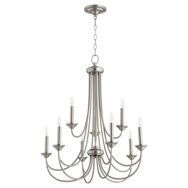 Brooks 9-Light Chandelier - Lamps Expo