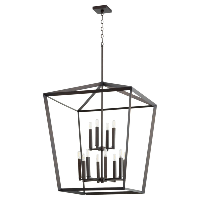 Manor 12-Light Foyer Chandelier - Lamps Expo