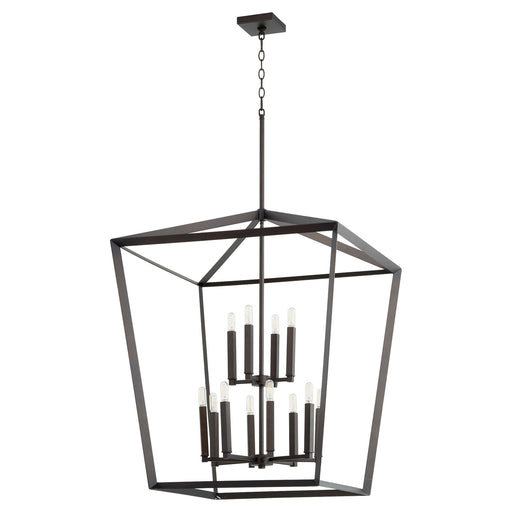 Manor 12-Light Foyer Chandelier - Lamps Expo