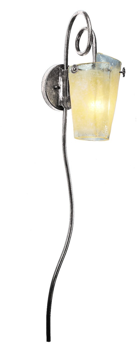 Tribecca Tall Wall Sconce in Pearl Silver