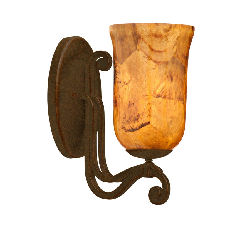 Somerset Wall Sconce in Tortoise Shell