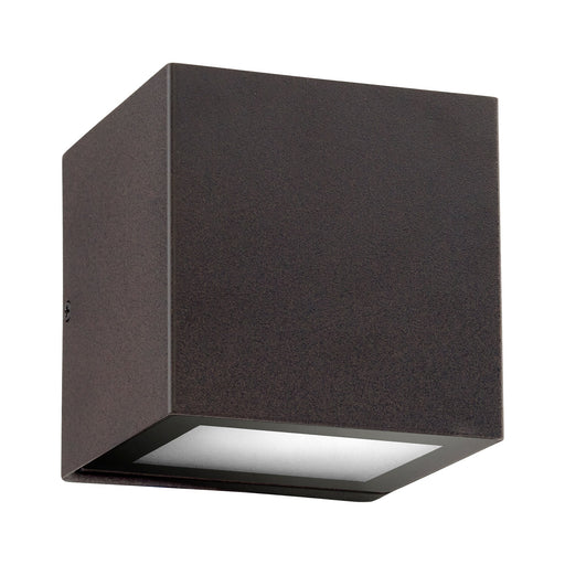 Ion 5" 2 Light LED Outdoor Wall Light in Oiled Bronze