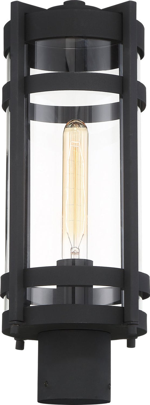 Tofino Outdoor Post Light in Textured Black