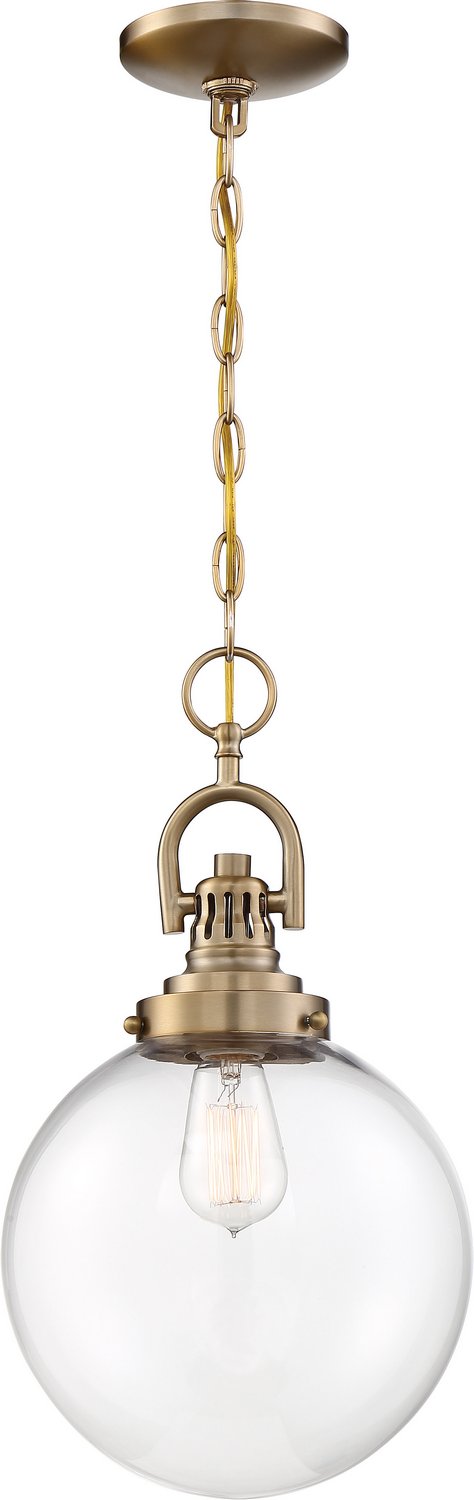 Skyloft Pendant in Burnished Brass