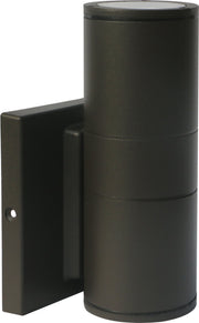Dark Sky LED Outdoor Cylinder Wall Sconce in Bronze