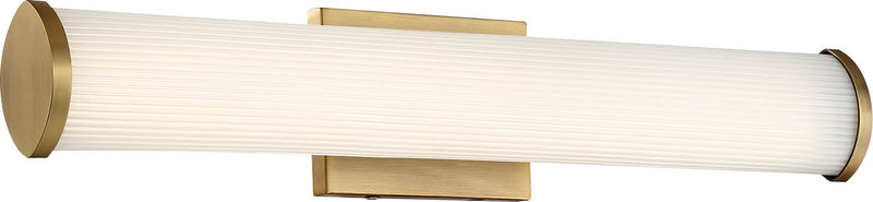 Lena 24" LED Bath Vanity Light in Brushed Brass