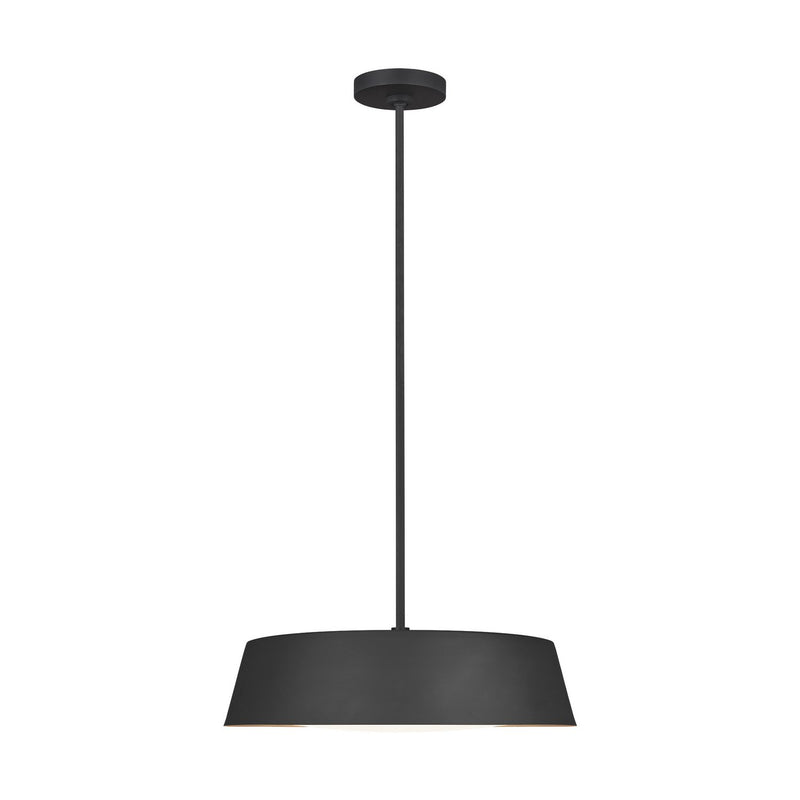 Asher 5-Light Pendant in Midnight Black